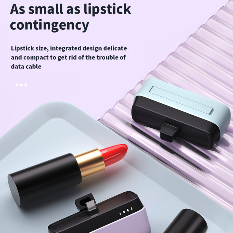 5000mAh Portable Power Bank 20W Mini Battery Charger For iPhone 15 14 12 Android gallery