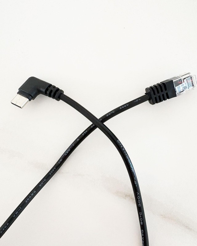Power Cord 5.6ft RJ11 to USB C for Uniden R8w R8 R7 R4w R4 R3 DFR9 DFR8 DFR7 gallery