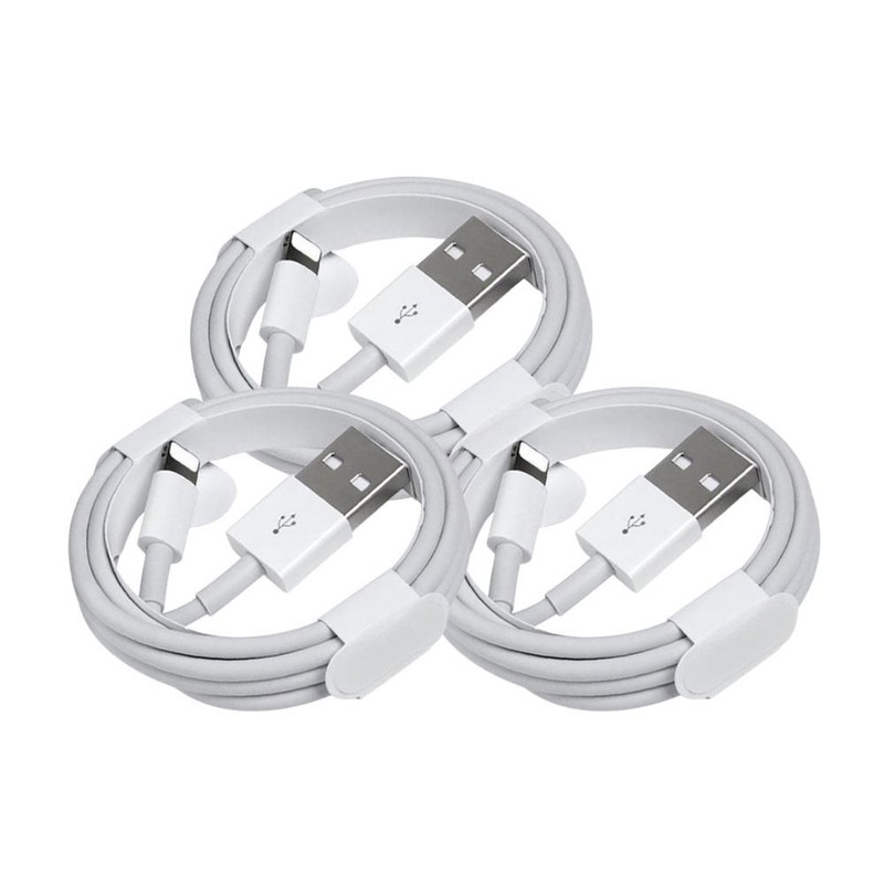 3X Fast Phone Charging Cable USB To L Charger Cord for iPhone 14 13 12 11 iPad