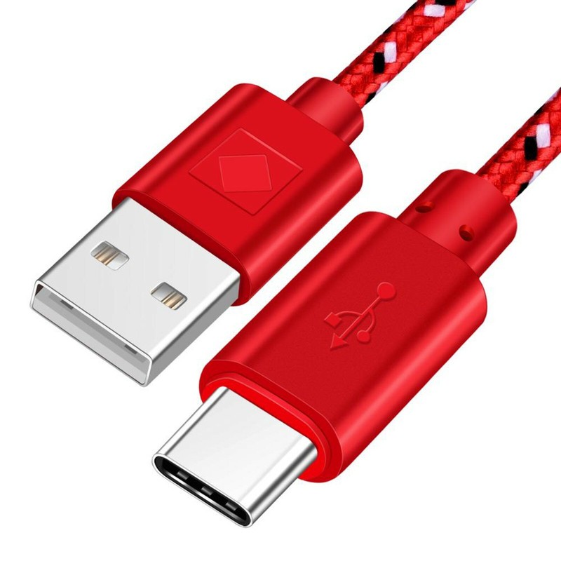 Flexible Data Fast Charging Cord Sync Charger Long Cable for Xiaomi Phones RED gallery