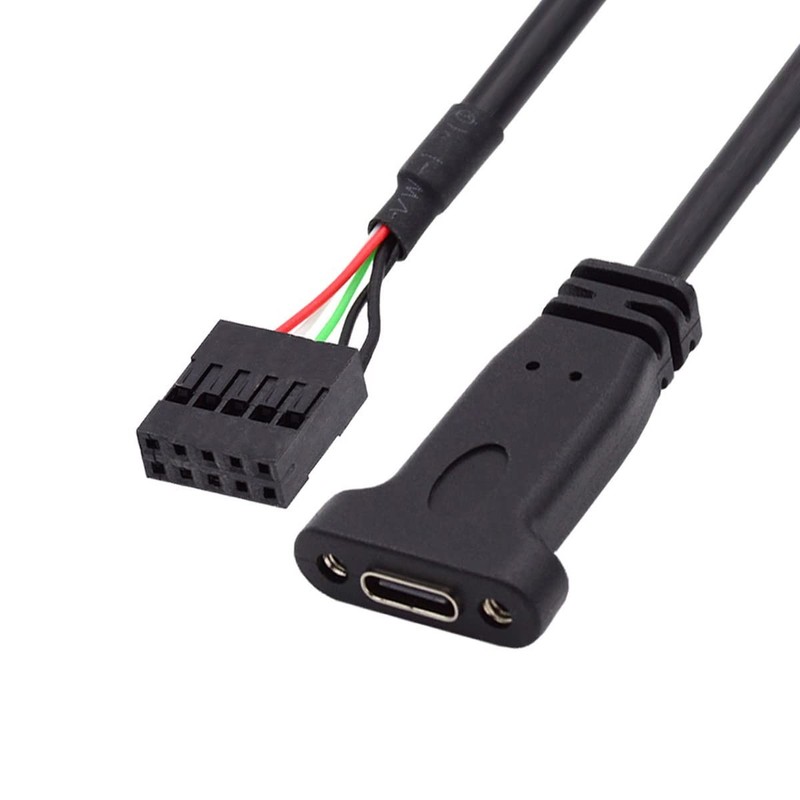 Cable USB 3.1 USB-Female to USB 2.0 Motherboard 9pin 10pin Header Cable with …
