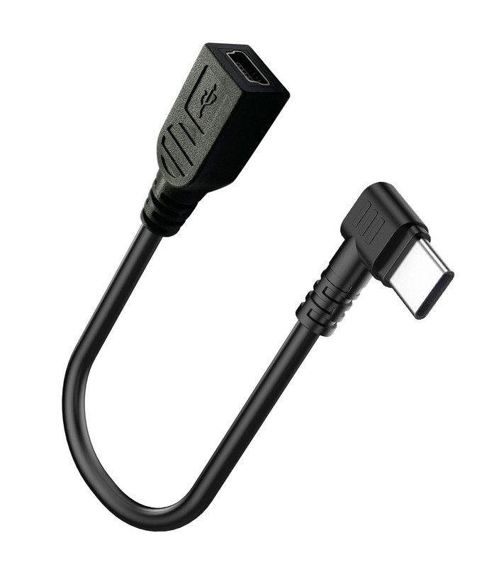 Mini USB Female to Type C Male Cable,USBC Male to Mini U SB Female Adapter Co…
