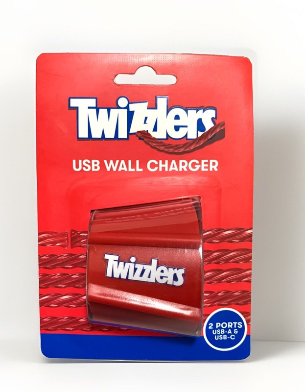 Twizzlers Candy Wall Charger & 6' USB Power Charging Cable for iPhone/iPad/iPod gallery