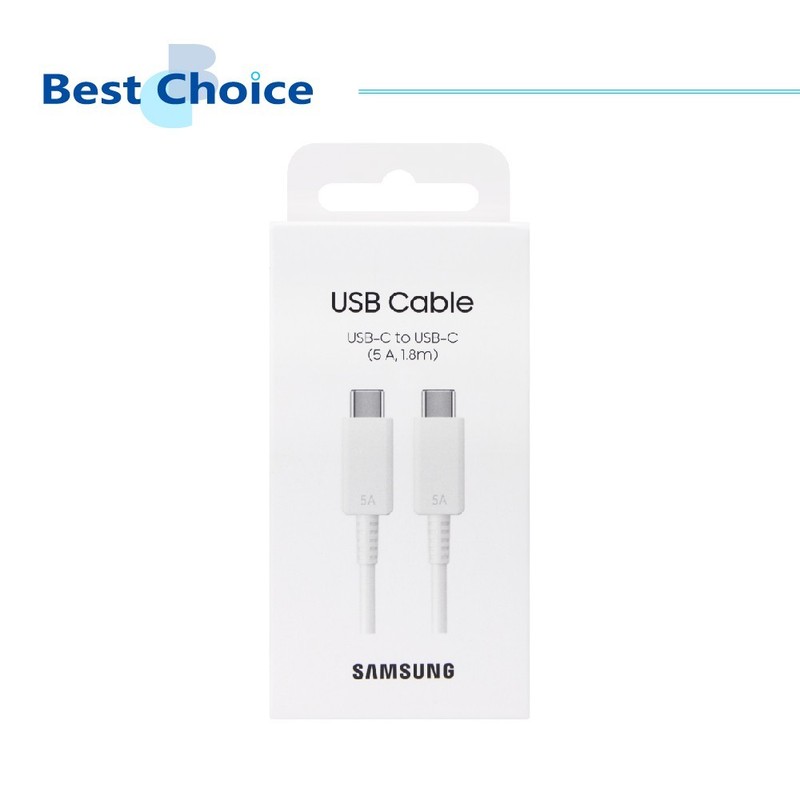 Original Samsung Official S23 series Type-C to Type-C Cable (5A) 1.8m / EP-DX510 gallery