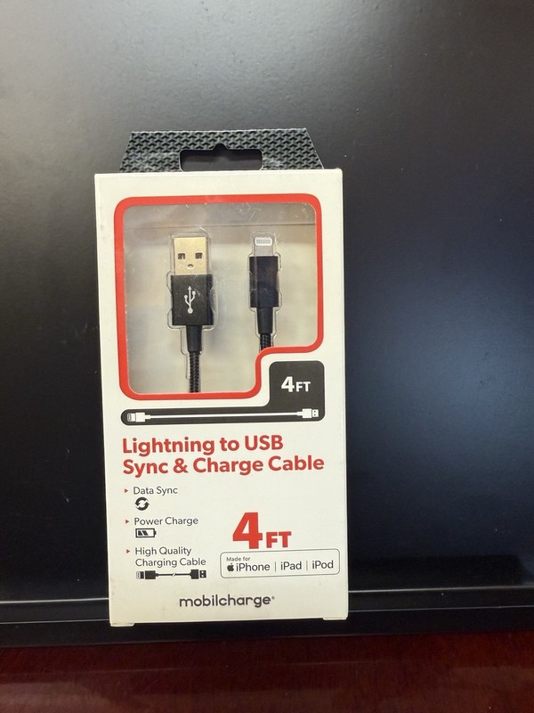 4ft USB -⚡️ Charging Cable