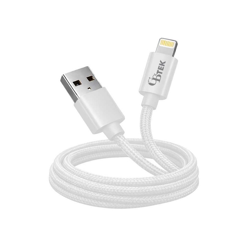 CBTEK iPhone MFI Certified 4ft Charging Cables - Lightning USB gallery