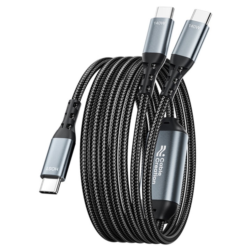 USB C to USB C Data Cord PD140W Fast Charge 480Mbps Data Transfer Cable Line