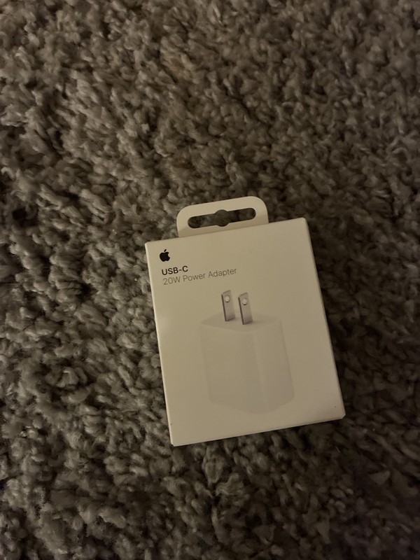 Genuine Apple USB-C 20W Power Adapter (new in box)