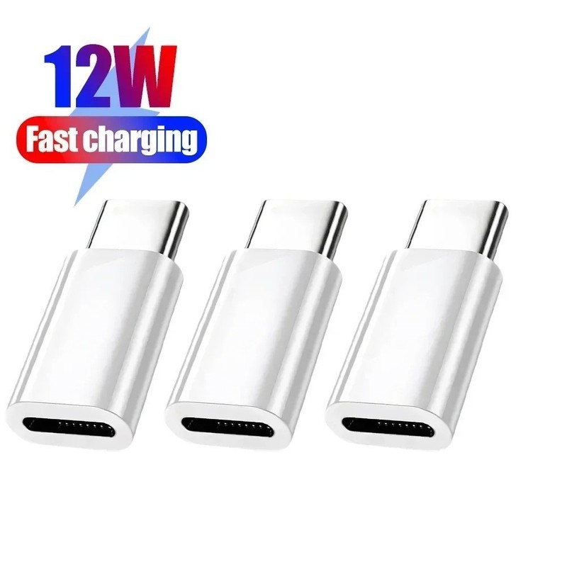 USB C to Lightning Adapter 3 Pack [Mfi Certified] Lightning Female to USB C gallery
