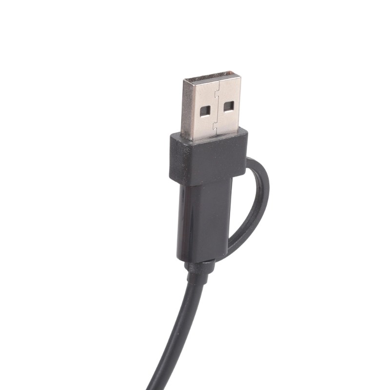 Double Port DC5525 Power Cord With USB And Type C Input 5V3A For Small Appliance gallery