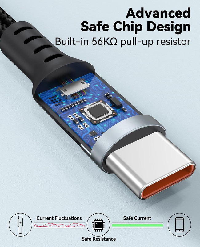 20 FT USB C Cable Long, 18W Fast Charging USB a 2.0 to USB-C Charge Cord 20 gallery