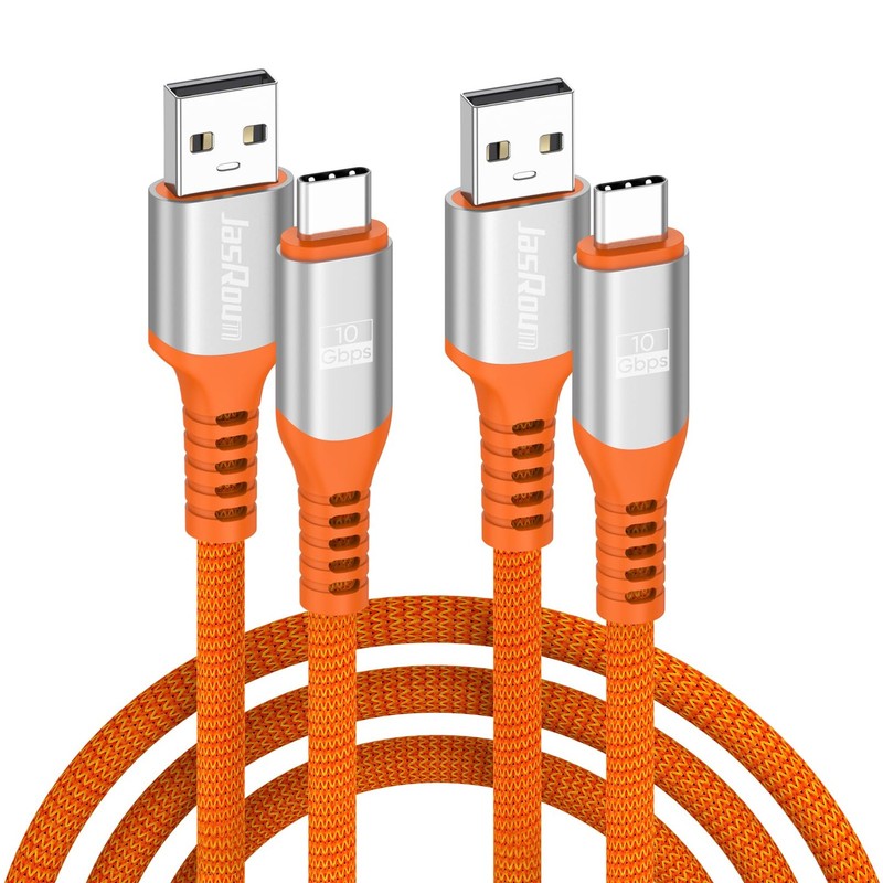 USB to C Data Cable 3ft 2Pack, 10Gbps USB3.1/3.2 Gen2 High Speed Data Transfe...
