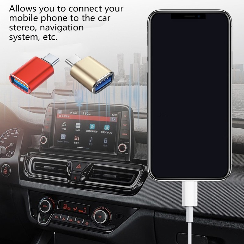Highly Speed OTG Type C To USB3.0 Adapter For Quick File Transfer And Backup gallery