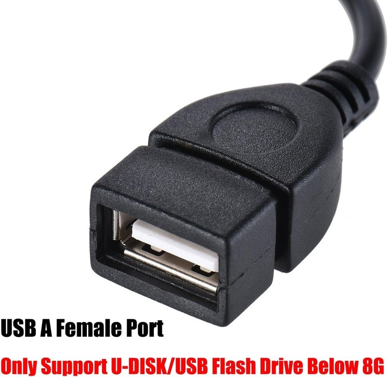 AUX to USB Adapter - Compact 3.5mm Male to USB Female Converter for Car gallery