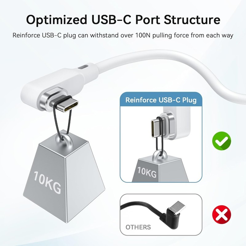 16FT 5M Charge Link Cable USB 3.0 to C for Meta Quest 3 3S Pico 4 PCVR 5Gbps gallery