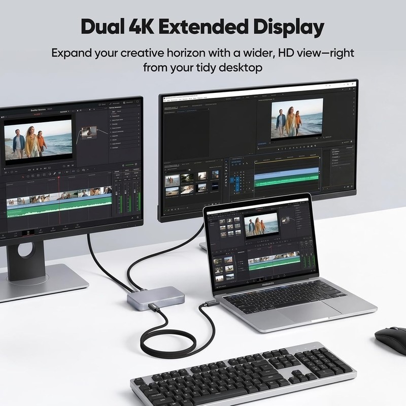 6Ft 20Gbps USB C Monitor Cable 8K@60Hz 4K@144Hz 6Ft Video Display Cable gallery