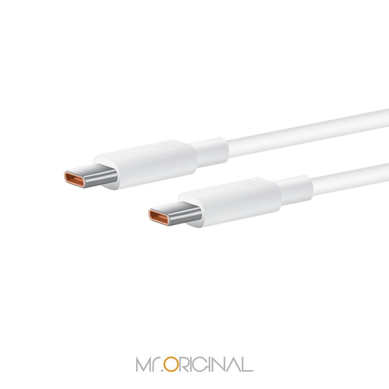 Original Huawei Official 6A Type-C to Type-C Charging Cable 1.8m (CC800) - White gallery
