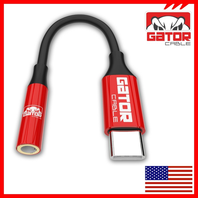 USB-C to AUX 3.5mm Audio Adapter Jack For Earphones Headphones Mobile Phone gallery