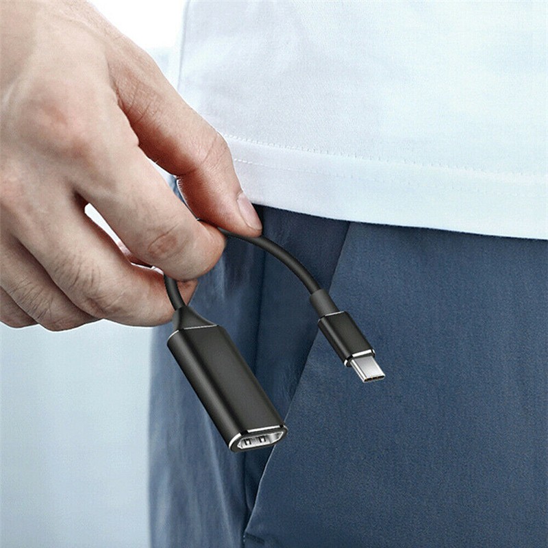 Universal USB3.1 Type C to 4K HDMI Female Hub Adapter Cable For Tablet Laptop gallery