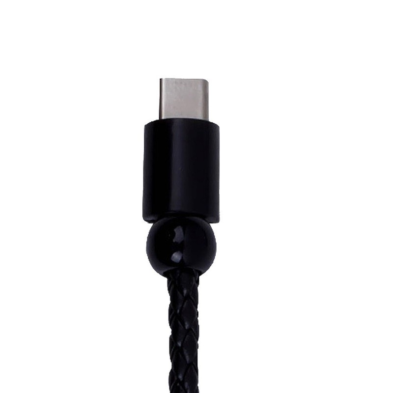 1Pc USB -C Data Cable Wristband Style Charging Cable (Black) gallery
