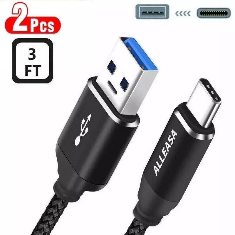USB A to Type C Fast Charger Cable 3A For Samsung Mobile Phone Lead USB C Cable gallery