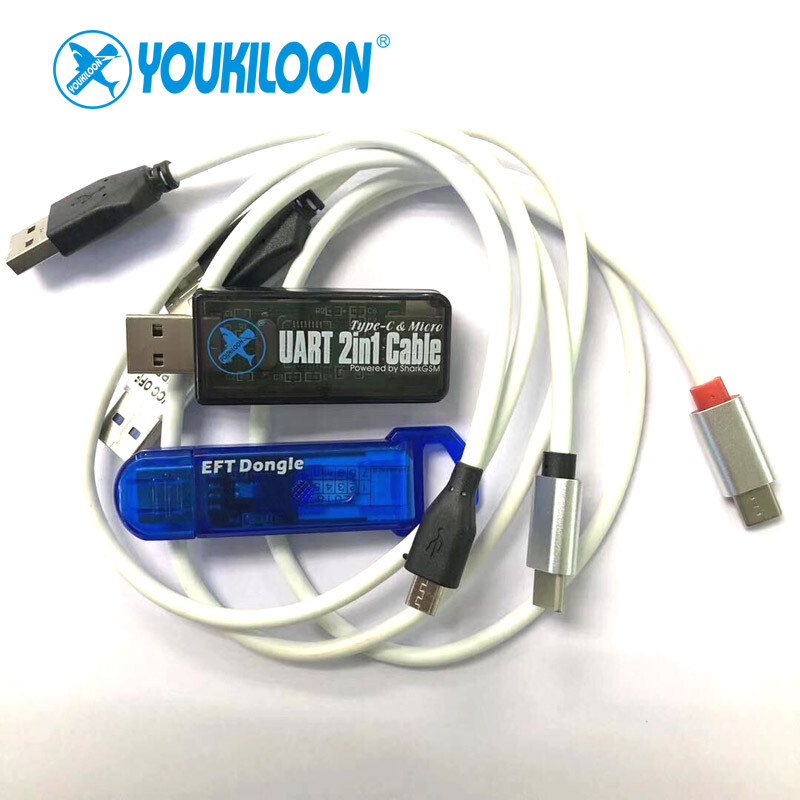 EFT Dongle + UART 3in1 cable Easy-Firmware Team for HTC LG Huawei Sony Moto