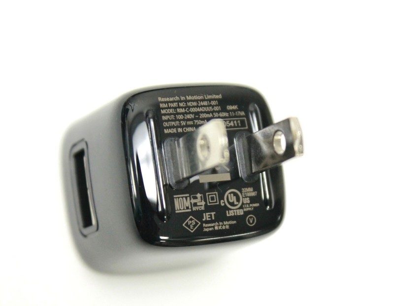Blackberry RIM-C-0004ADUUS-001 5V Ac Adapter Wall Charger – Original -Qty=2pcs