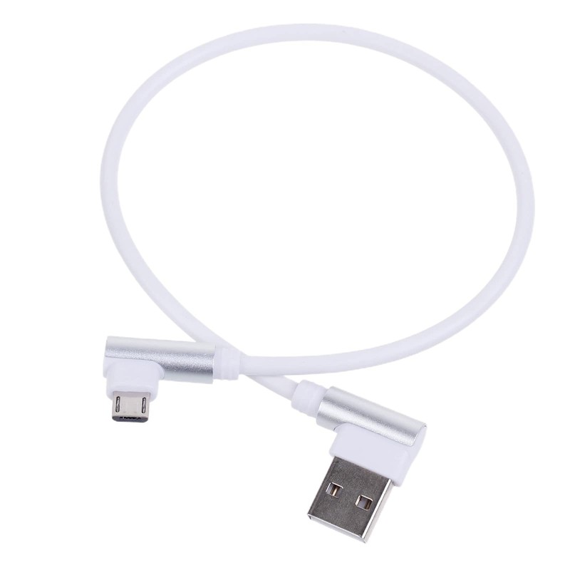 90 Degree USB Cable Right Angle L Shape Data Sync Charging Cord 0.3m gallery