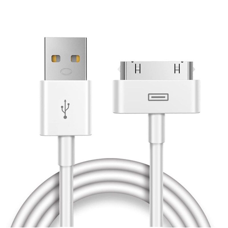 30-Pin To USB-C/USB Adapter Charging Data Sync Cable for IPhone 4 4S 3GS IPad 3
