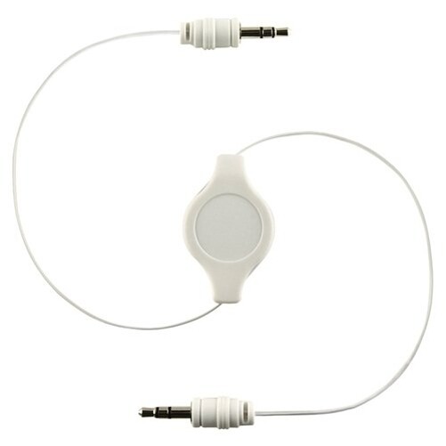 For Samsung Galaxy A05/A04e/A03s - Retractable Aux Cable 3.5mm Adapter Car gallery