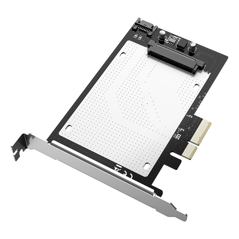 U.2 To PCIe 4.0 X4 Adapter Card 2.5 Inch SFF8639 SSD 64Gbps SATA Cable