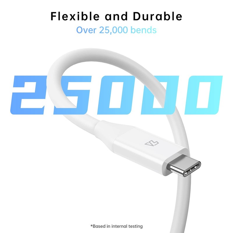 USB C to USB C 3.1 Gen 2 Cable 10Gbps Data Transfer, USB C Video Cable, 4K Vi... gallery