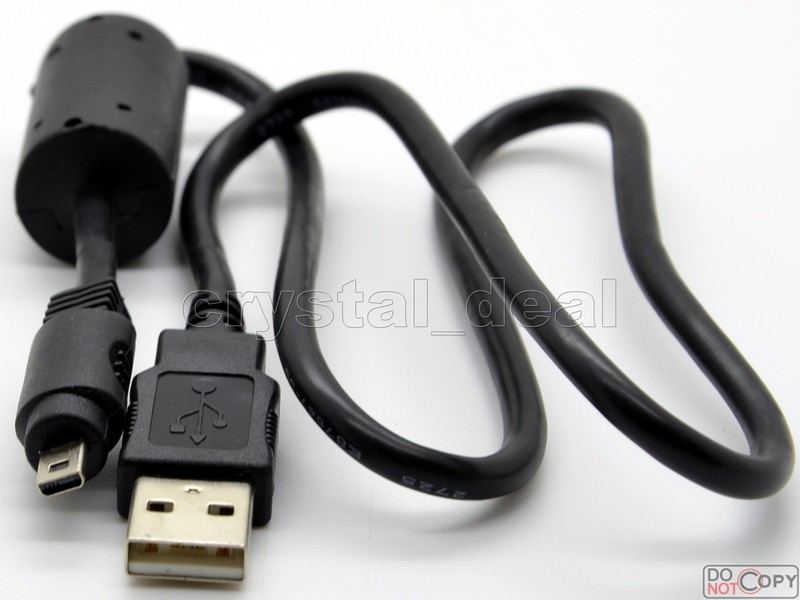 USB Data Cable Cord Lead For Panasonic DMC-FT25 DMC-FZ4 DMC-FZ5 DMC-FZ7 DMC-FZ8 gallery