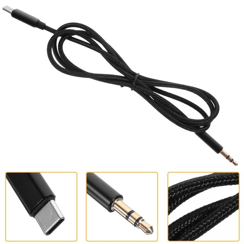 3 .5mm Equipment Converter Cable Audio Wire Music Adapter Mic Headphone gallery