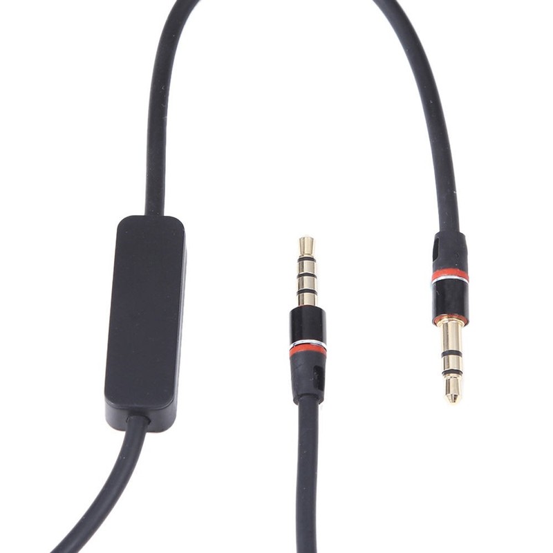 3.5mm 1/8"Audio Cable Cord w MIC For Headphone Aviator S6AVDM Yankees S6AVFM XN gallery