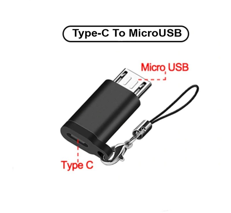 3PCS Lot Micro USB, 8-Pin, Type-C male Charger N Data Adapter w Antilost Layard gallery