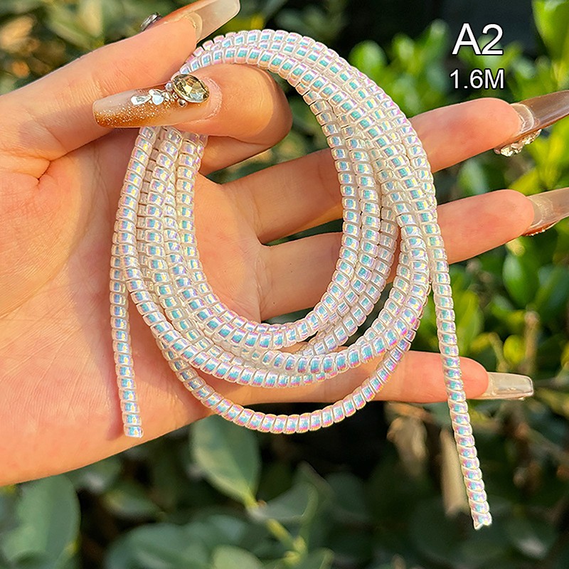 1.6m Spiral Charger Cable Cord Protector Anti-break Spring Protection Rope gallery