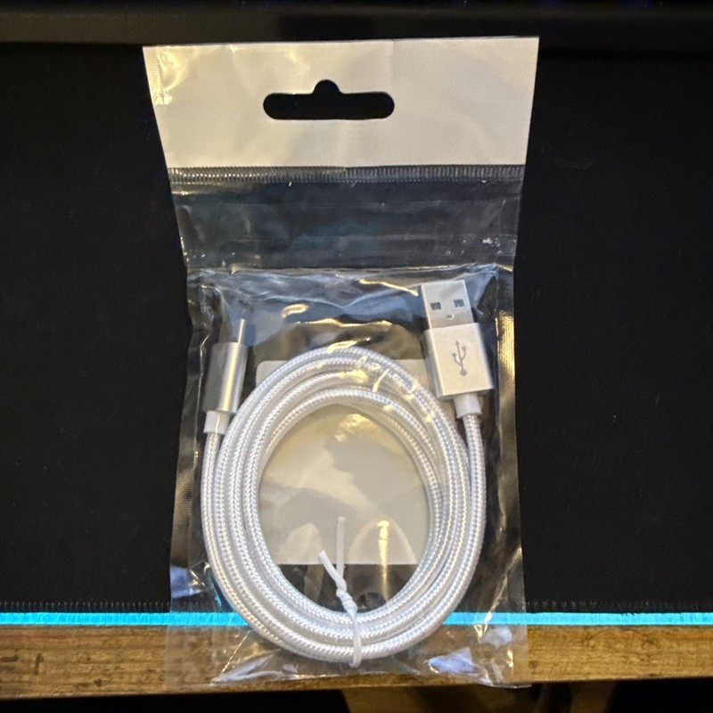 Mobilecharge USB A to USB C Charge & Data Cable – White