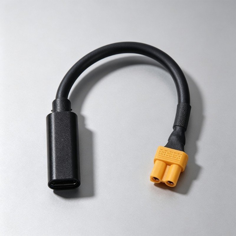 Type C to XT30 Charging Cable, 100W 5V-20V 5A, Female Wire Set gallery