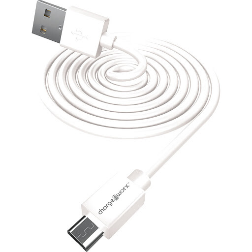 5ft Foot Micro USB Android Sync & Charge Cable White Lot of 2 pcs – 506-045WH