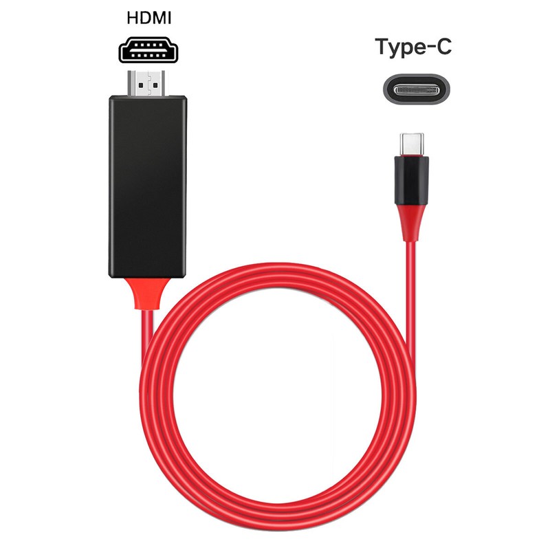 USB C to HDMI Cable Phone to HDTV HDMI Adapter For iPhone 17 16 15 Pro Max Plus