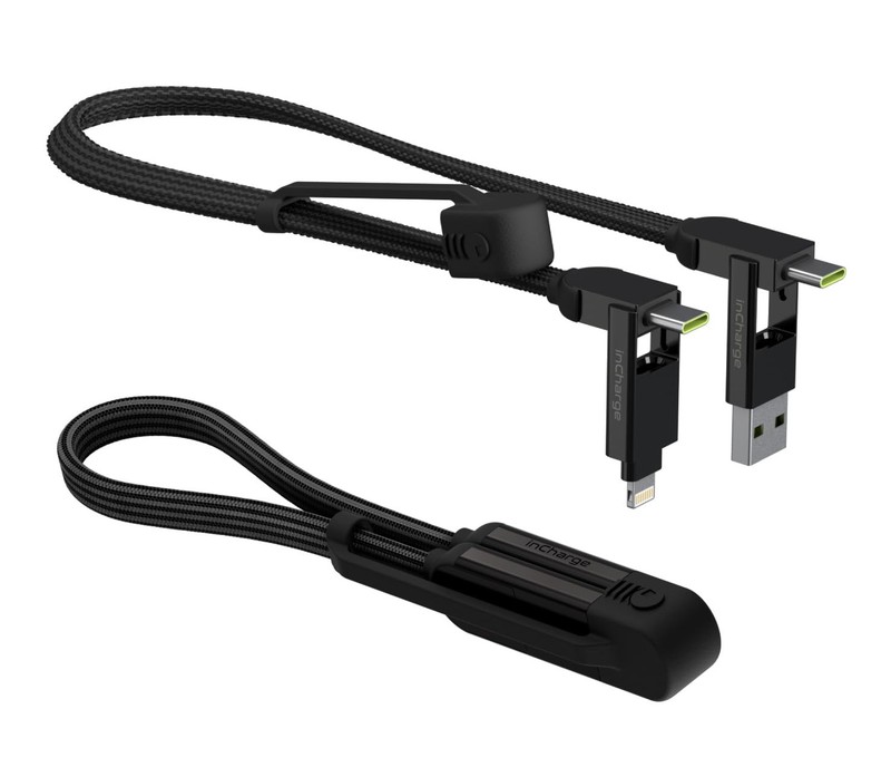 Rolling Square inCharge XL 6-in-1 Multi 2040x15x6.4mm / 80.3×0.5×0.2in, Black