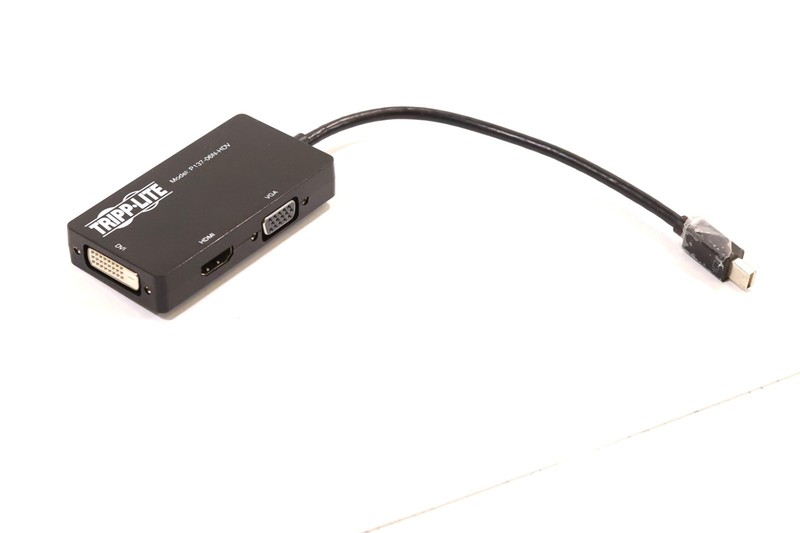 Tripp Lite Mini Display Port to HDMI/DVI/VGA Adapter P/N: P137-06N-HDV Tested