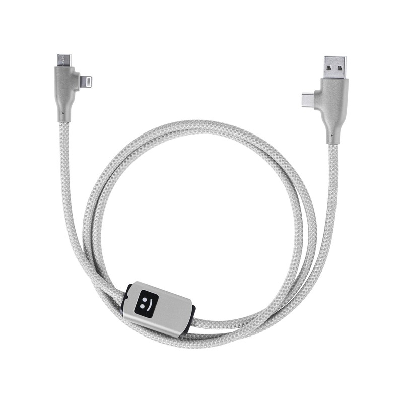 Multi USB Cable 3-in-1 Fast Charger 100W Compatible with All Smartphones Univ... gallery