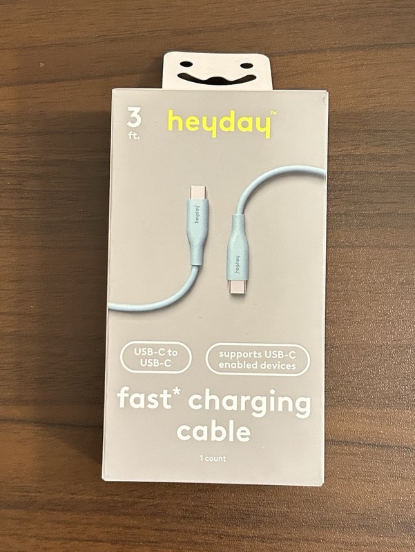 Heyday 3 Foot Fast Charging Cable