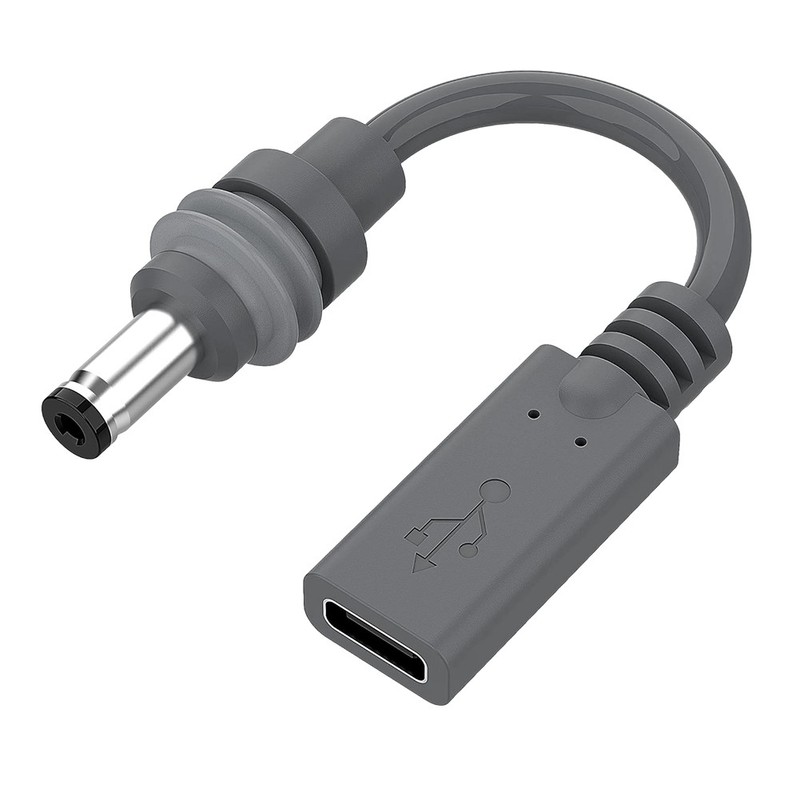 For Type-C Female to DC Male Cord Adapter, USB C Female to DC5283