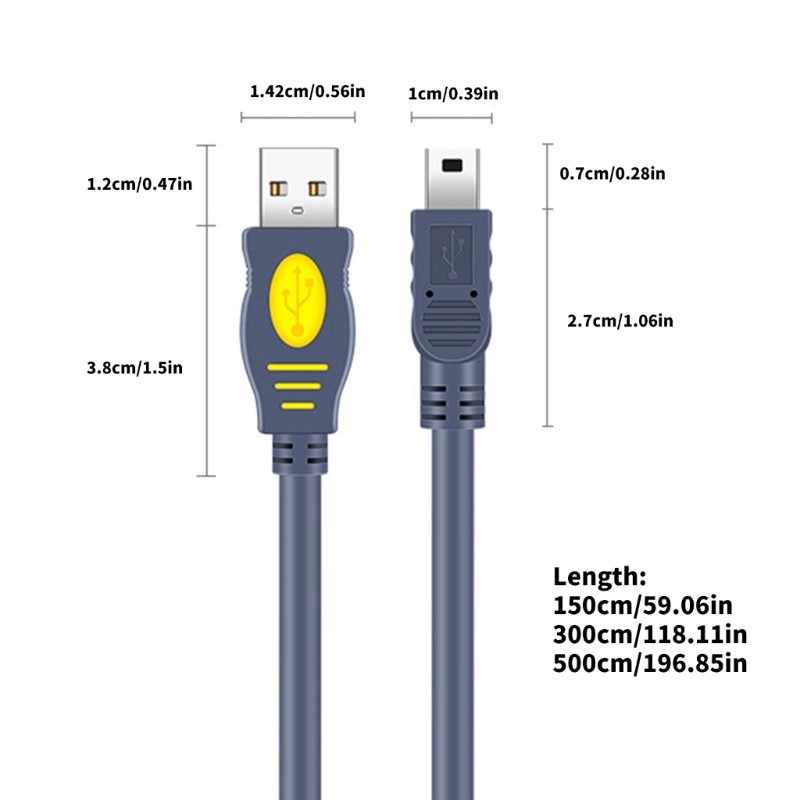 USB Charging Cable for Cameras, Car Cameras and Media Use gallery