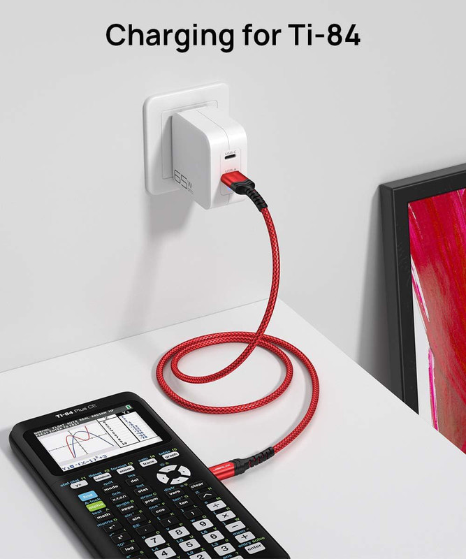 JSAUX Mini USB Cable[2-Pack 3.3Ft+6.6Ft], USB 2.0 Type a to Mini B Fast Charging gallery