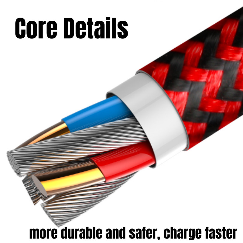 3/5/6Pack 6/10Ft USB Fast Charger Cable For iPhone 14 13 12 11 8 6 Charging Cord gallery
