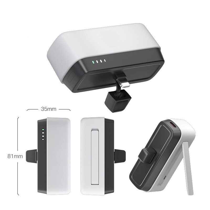 5000mAh Portable Fast Charger Mini Power Bank External Battery For iPhone Type-C gallery